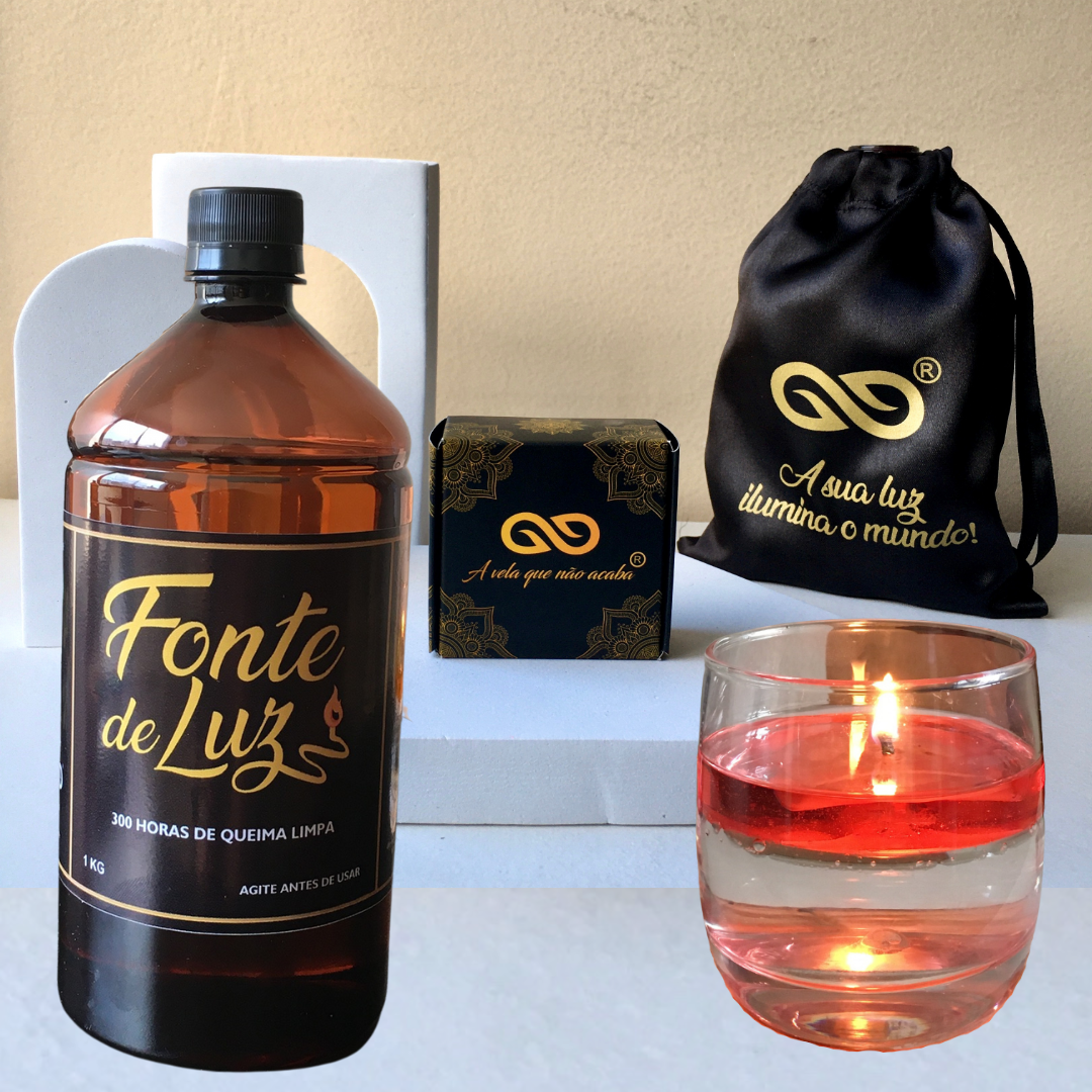 KIT FESTA - Rende até 40 velas de 5 horas - FRETE GRÁTIS