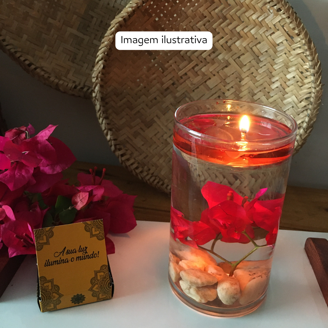 KIT FESTA - Rende até 40 velas de 5 horas - FRETE GRÁTIS