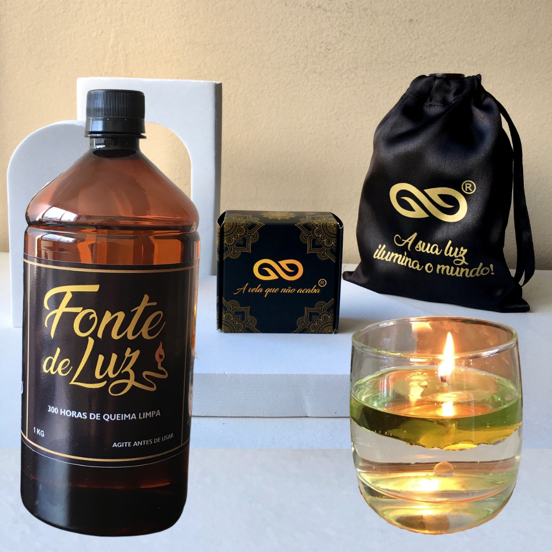 KIT FESTA - Rende até 40 velas de 5 horas - FRETE GRÁTIS