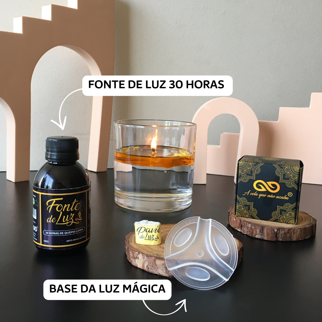 Luz mágica kit de velas decorativas